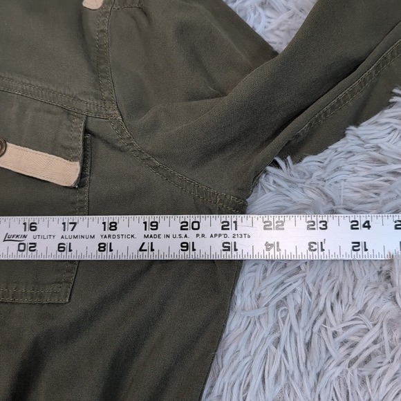 Cabi Jacket Womens M Green Utility Coat Zip Up Gorpcore Outdoors‎ Casual Comfy - Picture 3 of 11